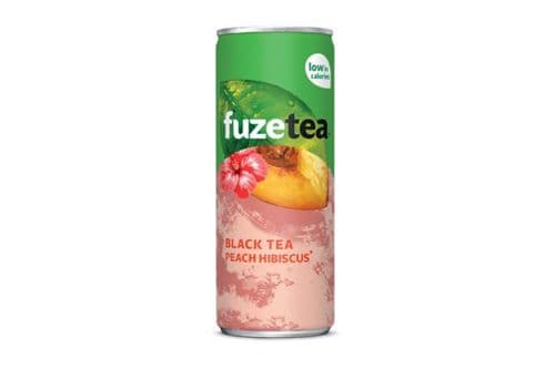 Fuze Tea Black Tea, Peach & Hibiscus