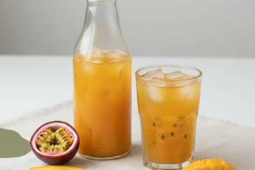Thé glacé mangue passion (fait maison)