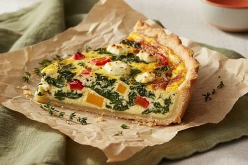Tarte salée (1/8)