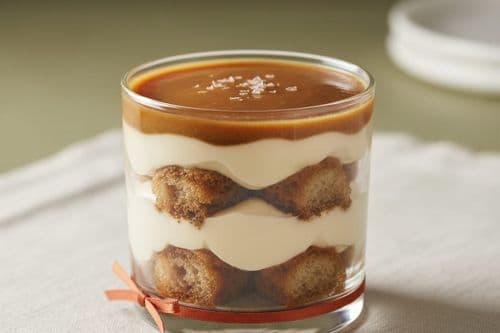 Tiramisu caramel